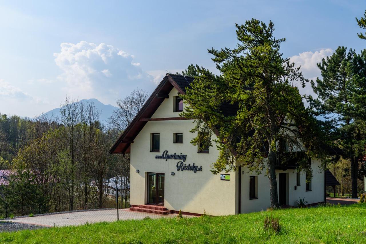 Apartmány Ráztoky Liptovský Mikuláš Exterior foto